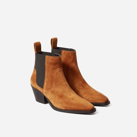 EVERLANE cowboy suede boots - Picture 8 of 8